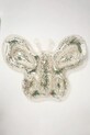 Детски надуваем дюшек за плуване SunnyLife Butterfly Cotton Candy Glitter прозрачен S51KLOGL