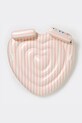 Madrac na napuhavanje za plivanje SunnyLife Stole My Heart Pink Stripe roza S51HHFGL