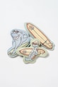 Σετ παιχνιδιών κολύμβησης για παιδιά SunnyLife Shred Turtle Aqua x Rip Curl 3-pack RCDIVSTA πολύχρωμο AA00