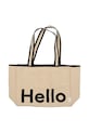 Design Letters torba bawełniana Hello beżowy 10502003NABLAHELLO