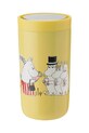 Stelton kubek termiczny To Go Click x Moomin 200 ml żółty 1370.16