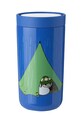 Stelton kubek termiczny To Go Click x Moomin 200 ml niebieski 1370.8