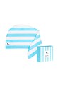 Тюрбан для волос Dock & Bay Tulum Blue голубой HAIRW.CAB.LTBLU.NB