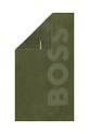 BOSS ręcznik plażowy bawełniany ZUMA Olive 100 x 180 cm 1050089 zielony AA00