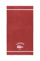 Lacoste ręcznik plażowy bawełniany LORIGINE Sierra 90 x 160 cm bordowy 1043764