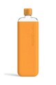 Steklenica za vodo Memobottle Original Slim 450 ml oranžna M367
