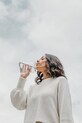 Steklenica za vodo Memobottle Original A6 375 ml transparentna M001W