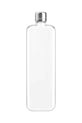 Memobottle sticlă de apă Original Slim 450 ml transparent M006W