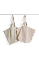 HAY torba na zakupy Logo Weekend 90 x 54 x 38 cm AD567.A586 biały AA00