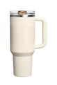 Stanley cană termică The Quencher ProTour Flip Straw 1,18 l bej 10.12486.099