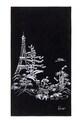 Kenzo ręcznik plażowy K ESTAMP 90 x 160 cm czarny 1047049