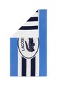 Lacoste ręcznik plażowy bawełniany L BADGE Marine 90 x 160 cm 1055650 niebieski AA00