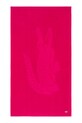 Lacoste ręcznik plażowy bawełniany L SPORT Bigarreau 90 x 160 cm różowy 1055398
