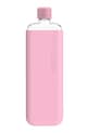 Memobottle sticlă de apă Original Slim 450 ml roz M411