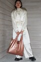 LOQI torba podręczna METALLIC Q.MM.RO.Z różowy AA00