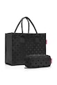 Reisenthel borsa con borsa cosmetica Daily Shopper 14 L nero RDQ7075