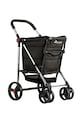 Тележка для покупок Rolser Basket Polar 4B 58 L чёрный BAS001.1023