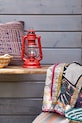 Lifestyle Feuerhand lampa naftowa Hurricane Lantern 276 25,5 x 15,5 cm 276.ROT czerwony