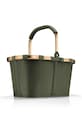 Reisenthel kosz na zakupy z materiału tekstylnego RBK5054 zielony AA00