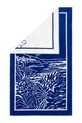 Olivier Desforges ręcznik plażowy z materiału tekstylnego RIVIERA Navire 90 x 160 cm 1062936 granatowy AA00