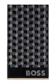 BOSS prosop de plajă din bumbac CUBO 90 x 160 cm negru 1063391