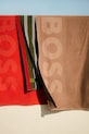 BOSS prosop de plajă din bumbac ZUMA Camel 100 x 180 cm maro 1068956