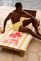 Lifestyle Lacoste ręcznik plażowy bawełniany LFANCY 100 x 170 cm 1068859 żółty