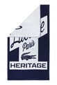 Lacoste prosop de plajă din bumbac LRETRO Marine 90 x 160 cm 1062062 bleumarin AA00