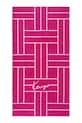 Kenzo ręcznik plażowy bawełniany KTATAMI Fuchsia 90 x 170 cm różowy 1062621