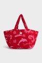 WOUF torba bawełniana Tulum 33 x 35 cm czerwony BT260019