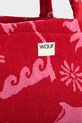 Lifestyle WOUF torba bawełniana Tulum 33 x 35 cm BT260019 czerwony