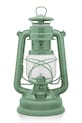 Feuerhand lampa naftowa ze stali malowanej proszkowo zielony 276.SAGEGREEN