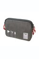 Troika organizer biurowy podróżny z materiału tekstylnego 23,5 x 17 x 3,5 cm szary TRBBG64.GY