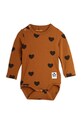 Mini Rodini body bebe Planet friendly maro 1000007016.NOS