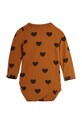 Mini Rodini body bebe 1000007016.NOS maro AA00