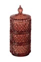 Контейнер з кришкою J-Line 8,5 x 8,5 x 20 cm помаранчевий 48518