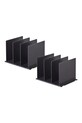 Yamazaki organizator de garderoba Smart 2-pack negru 4957