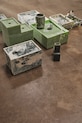 Вітальня та спальня Коробка для зберігання ferm LIVING Mist Box 1104269933 бежевий