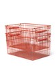 Кошик для зберігання ferm LIVING Cala 2-pack червоний 1104269881