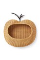 ferm LIVING coș de perete pentru depozitare Apple bej 1104270037