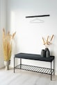 Living și dormitor House Nordic umeras de perete Vita Coat Rack 4494065 negru