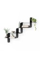 Umbra raft de perete Montage 2-pack negru 1022611.040