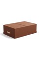 Bigso Box of Sweden zestaw pudełek do przechowywania 3-pack 8113R1233L04.99 brązowy AA00