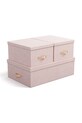 Bigso Box of Sweden set de cutii de depozitare roz 8113R1333L04.99