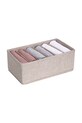Dnevni boravak i spavaća soba Organizator za ladice Bigso Box of Sweden 6954S0201.99 bež