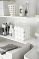 Yamazaki organizator de baie 2-pack 4316 alb AA00