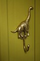 Zidna vješalica Doing Goods Dean Dinosaur Hook Set 2-pack 1.10.10.079.099.5 zlatna