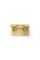 ferm LIVING wieszak ścienny Basho Wall Hanger żółty 1104263909