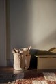 ferm LIVING coș de depozitare Pocket Storage Bag 1104267608 bej AA00