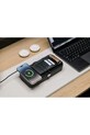 Orbitkey przenośny organizer biurowy z funkcją ładowania bezprzewodowego Nest v2 24 x 12 x 5 cm WNS2.BLK.104